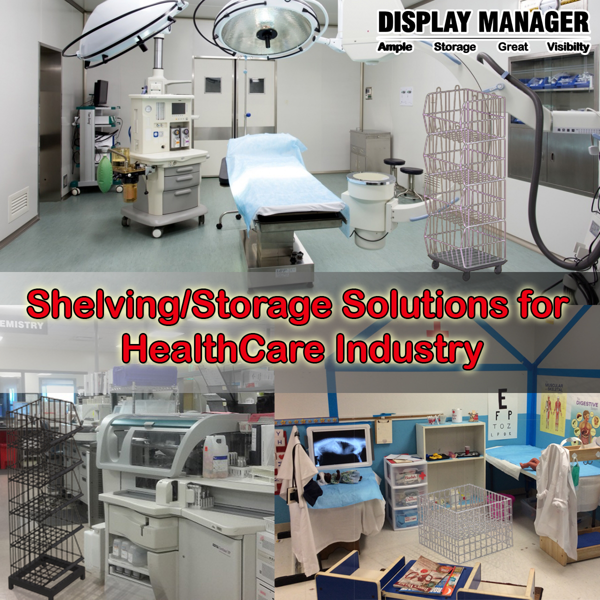 ShelvingStorage Solutions for HealthCare Industry